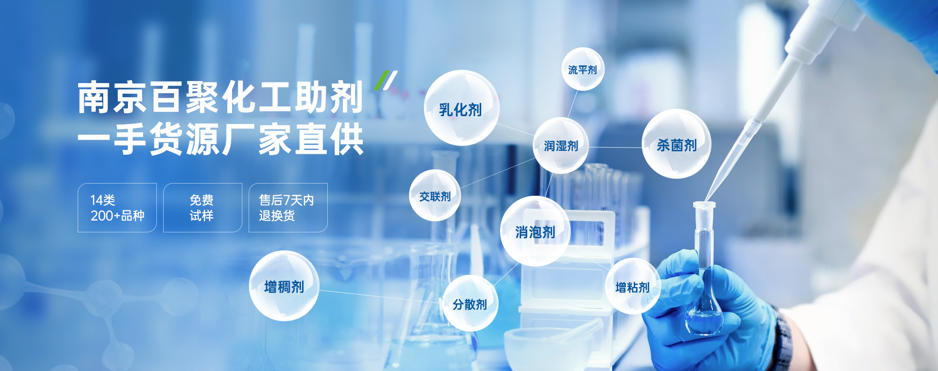 南京百聚化工助剂 一手货源厂家直供，乳化剂-消泡剂-润湿剂-化工助剂厂家